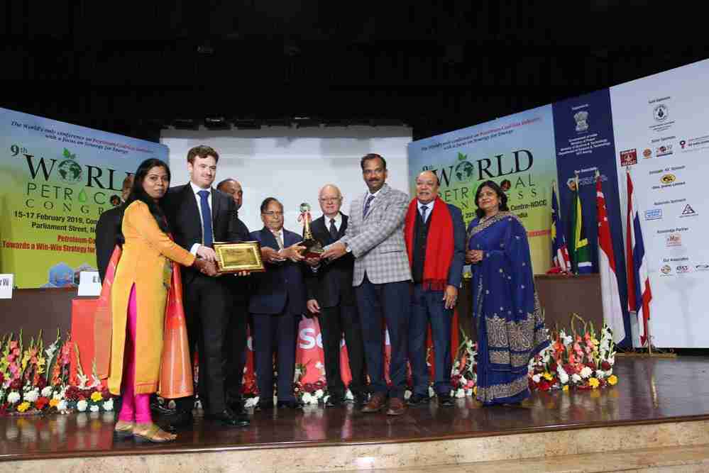 Sudarshan receives Global CSR Award 2019 in Gold Category